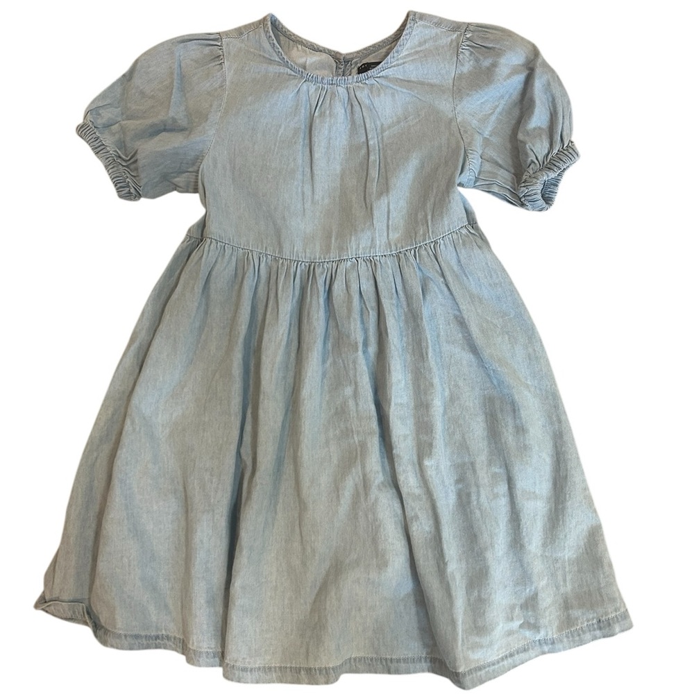 Social Standard by Sanctuary Girls Denim Dress With Floral Jacket NWT Small 6/7 - Picture 3 of 16